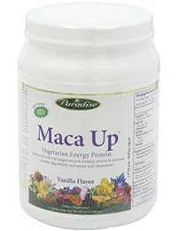 Paradise Hierbas Maca Up de proteínas, vainilla, 14,82 onza
