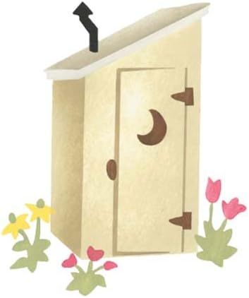 Designer Stencils Outhouse Wall Stencil 2663 by