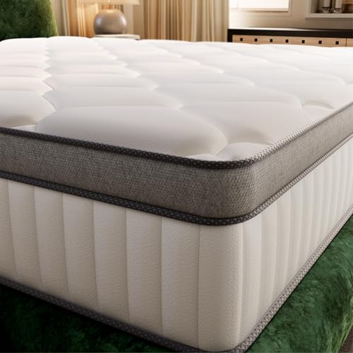 TXO Matratze 90x200cm H3, Höhe 25 cm, Pillingbeständige Taschenfederkernmatratze mit Komfortschaum, 7-Zonen-System für ergonomische Rückenlage, Oeko-T