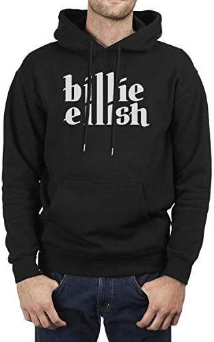 HOPHOPAOP Billie-Eilish- Hoodie Fleece Adult Shirt Jacket Sweatshirt for Men Hooded