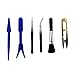 Mini Garden Hand Tools 10 Pieces Transplanting Tools Succulent Tools Miniature Planting Gardening Tool Set for Indoor Miniature Fairy Garden Plant Care (Blue)thumb 2
