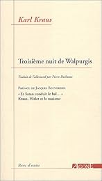 Troisième nuit de Walpurgis...