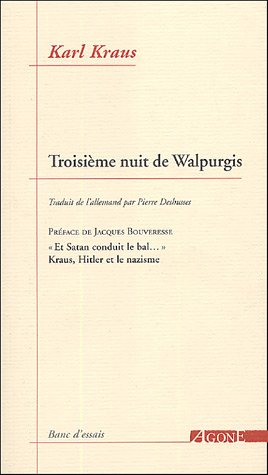 Troisième nuit de Walpurgis...