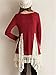 Women's Boat Neck Patchwork Cute Lace Dress (S, Red)