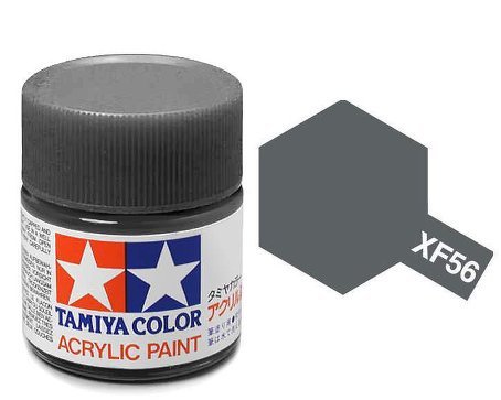 Tamiya Large Acrylic Paint XF-56 Metallic Grey