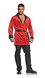 Red Smoking Jacket Adult Costume - XX-Large