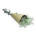 Fanng Artificial Baby Breath Gypsophila White Real Touch Fake Flowers for Wedding Party Bridal Bouquet DIY Home Garden Decoration(12pcs)