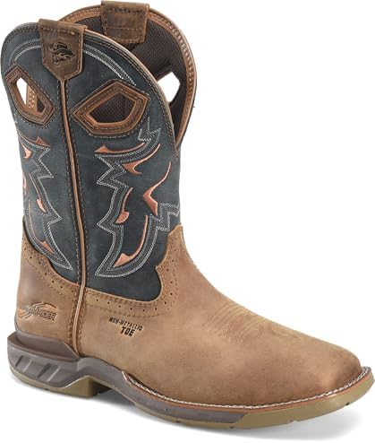 Amazon.com: DOUBLE-H Men's DH5354 Equalizer Comp Toe, Brown - 9 D
