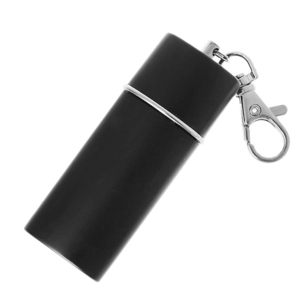 EKdirect Mini Portable Pocket Ashtray, Keychain Cigarette Ashtray Holder for Outdoor Travel