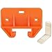 Prime-Line 221904 Nylon Drawer Guide, Orange Plastic (Single Pack)