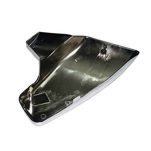 Pair Motorcycle Battery Side Fairing Cover fit for Honda Shadow VLX Deluxe VT600C VLX 600 STEED400 1999-2007 Honda VT 600 C CD 1999-2008 Honda VLX 600 (Chrome)