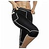 Bingrong Damen Sauna Effekt Sporthose Hohe Taille Neoprene Training Abnehmen Thermal Schweiß Schnelltrocknend Tasche…