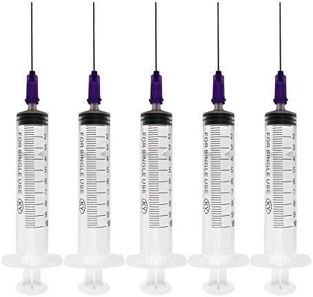 10Pcs-10ml-21Ga Injection needle,Industrial Syringe with Needle, Dispensing Needle, Syringes with Blunt Needle (10ml-21Ga)