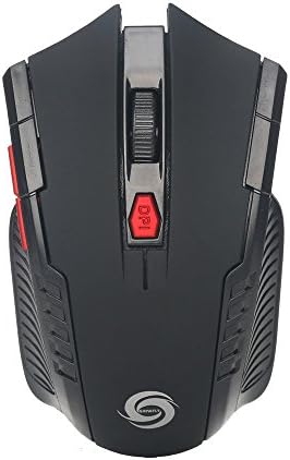 huoaoqiyegu Mini 2.4Ghz USB Gaming Mouse with Side Custom Button Ergonomic Design Gaming Mice Under 20 Dollars for PUBG Pro Gamer