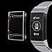 SPGuard TPU Screen Protector Compatible with Fitbit Charge 3 Soft Silicone Case, All-Around Protective HD Clear Ultra-Thin Waterproof Cover for Fitbit Charge 3/Charge 3 SE Smartwatch (Clear, 2 Pack)