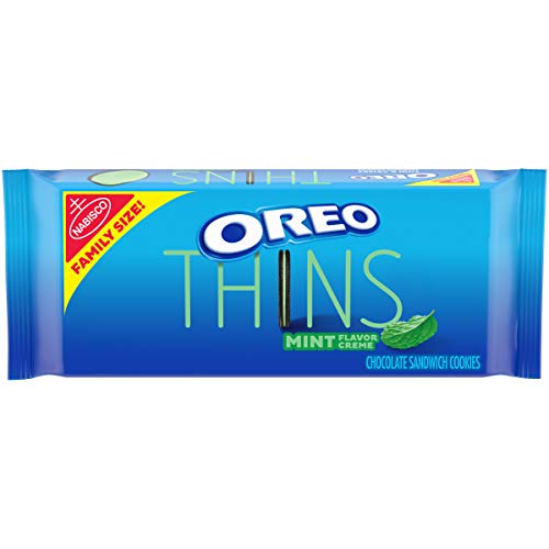 Oreo thins cookies mint creme 1x13.1oz (044000054908)