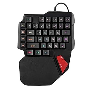 ASHATA Single Hand Gaming Keyb