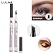 Liquid Tattoo Eyebrow Pen With Four Tips, Long-lasting Waterproof Gel for Eyes Makeup Brow Pen-Chestnut