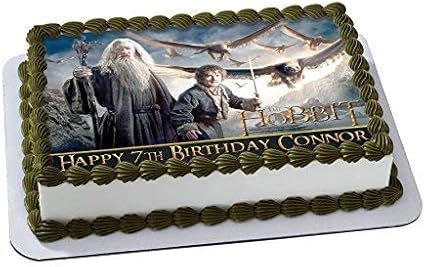 Amazon Com The Hobbit Edible Cake Topper Personalized Birthday 1