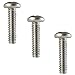 10-24 x 1 Pan Head Machine Screws, Full Thread, Phillips Drive, Stainless Steel 18-8, Bright Finish, Machine Thread, Quantity 50 Pieces by Fastenere