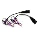9006 HB4 9012 LED Headlight Bulbs 2018 Newest Design 12000LM All-in-One Conversion Kit COB High or Low Beam Super Bright 6000K White Plug & Play Car Light Replacement - 3 Year Warranty