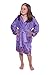 Texere Girl's Plush Terry Cloth Bathrobe (Grape Jelly, Small) Best Gifts for Girls GB0102-GPJ-S