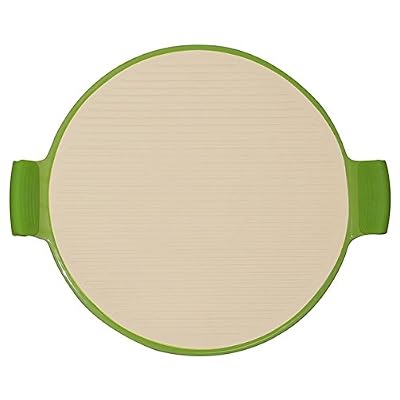 SuperStone / 14.25" Pizza Stone with Easy-Grip Silicone Handles