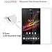 5X Sony XL39h Tempered Glass, Nacodex for Sony Xperia Z Ultra XL39h [5 Pack] Ballistic Tempered Glass Screen Protector