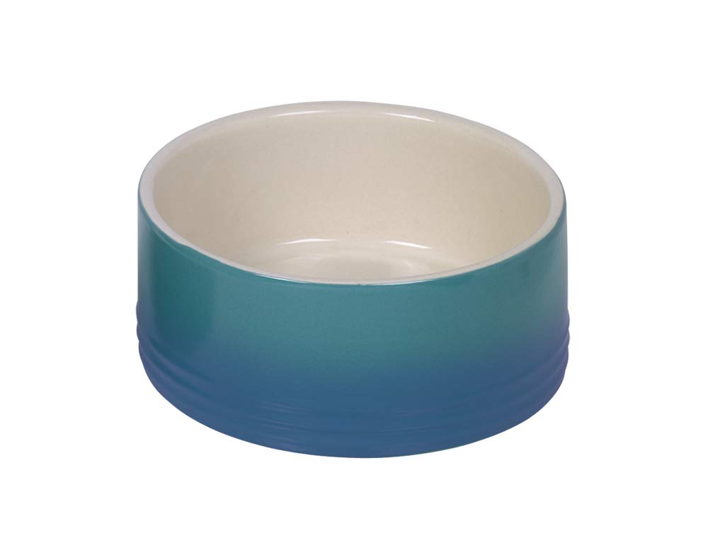 Nobby Ceramic Bowl Gradient Blue Diameter 15 x 6 cm 0.55 L Pack of 1