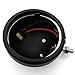 HOZAN Black 4-1/2 Inch Passing Light Mounts 4.5 Motorcycle Light Housing for Kawasaki