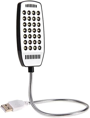 USB LED Light 28 Leds Super Bright Computer Laptop Reading Lamp PC & Mac Compatible(28 led Black)