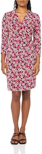 anne klein women's classic wrap dress product info and reviews Anne Klein Women's Classic Wrap Dress