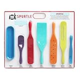 Mad Hungry 7-Piece Silicone Nonstick Spurtle Set (Multi))