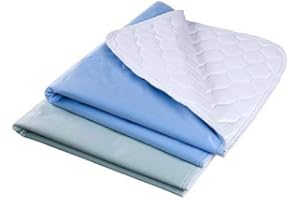 Brosive Waterproof Reusable Incontinence Bed Pads Washable Incontinence Underpads 6 Cups Absorbency,Non-Slip Mattress Protector for Adults,Kids and Pets(28"X 36" inch)