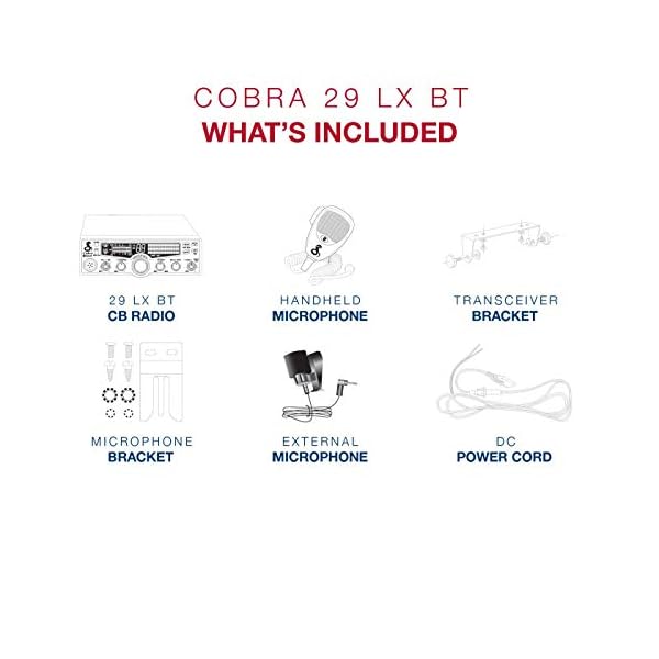 Cobra 29 LX Radio CB de 40 canales | Negro - Imagen 6