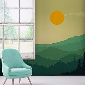 Wall Mural Simple Nordic Style Removable Self-Adhesive Large Wallpaper - 66x96 inches
