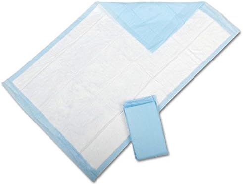 Economical Disposable Underpads with Moderate Absorbency, Fluff Filled, 23x36, Case of 150