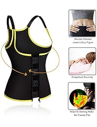 Ursexyly - Chaleco de neopreno con correa ajustable para pérdida de peso