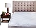 Micropuff Soft and Comfortable Twin XL Size Mattress Pad - Simple and Easy to Use Mattress Pad - 100 gsm - Odorless Filing - Durable at 125 Breaking Strength - Tight Elastic Stretch