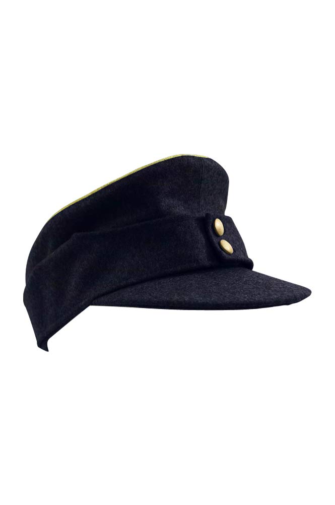 WW2 German Kriegsmarine General M43 Field Cap Navy Blue