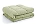 Southshore Fine Living, Inc. Twin Comforters, Oversized Bedding, Down-Alternative Sage Green Comforter/Bedspread Twin Size, Fluffy Comforter, Easy Care, Pet Hair Resistant Bedding, Sage Green
