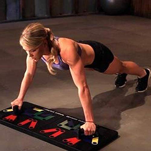 Power Press Push Up Board Home Fitness Equipment Multi-Function I-Shaped - Thumbnail 5