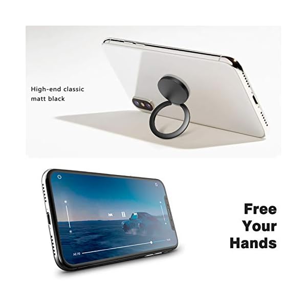 Allengel-Cell-Phone-Ring-Holder-Matte-Metal-Finger-Phone-Ring-Grip-Stand-for-Magnetic-Car-Mount-Compatible-with-All-Smartphones-Matte-Black Allengel-Cell-Phone-Ring-Holder-Matte-Metal-Finger-Phone-Ring-Grip-Stand-for-Magnetic-Car-Mount-Compatible-with-All-Smartphones-Matte-Black