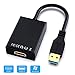 USB to HDMI Adapter,ABLEWE USB 3.0/2.0 to HDMI 1080P Video Graphics Cable Converter with Audio for PC Laptop Projector HDTV Compatible with Windows XP 7/8/8.1/10 primary