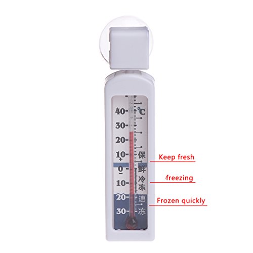 Qisuw Fridge Thermometer- Household Home Freezer Refrigerator Refrigeration Temperature Meter
