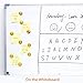 Lesfit Emoji Magnets, 12 Pack 3D Funny Cute Smiley Magnetic Emoji Face for Whiteboard and Refrigerator (1.18 inches)…
