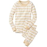 Hanna Andersson Big Boy Long John Pajamas In Organic Cotton