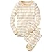 Hanna Andersson Big Boy Long John Pajamas In Organic Cotton