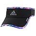 adidas womens Adizero II Visor, Black/ Deepest Space Multi Jawbreaker Print, One Size