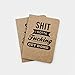 Sh*t I Gotta F**King Get Done Notebooks (2-Pack) - Todo List Notepad